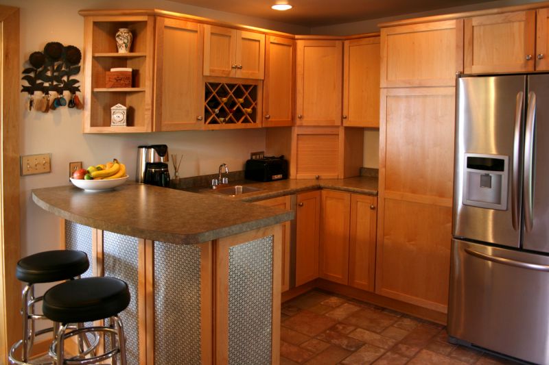 Refinished Cabinet Surfaces
